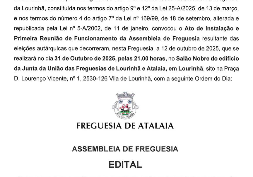 Edital_INSTALACAO_FREGUESIAS_LOURINHA_ATALAIA2025